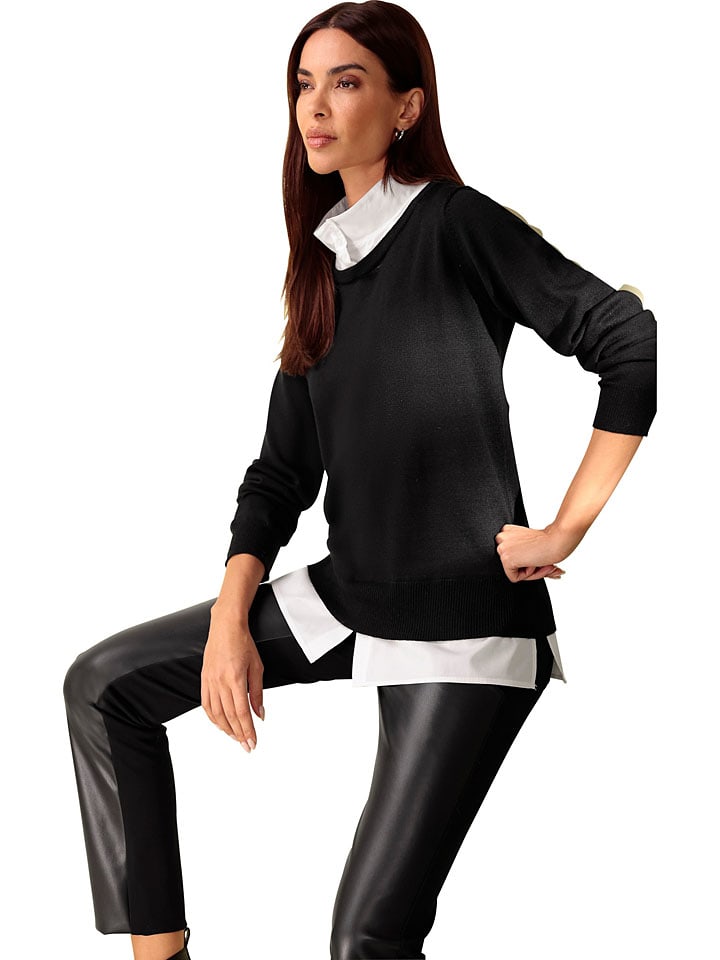 

Heine Свитер черно-белый