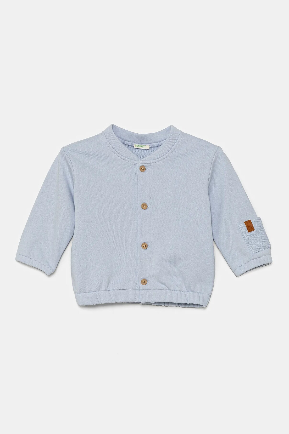 

Детская хлопковая куртка United Colors Of Benetton, синий