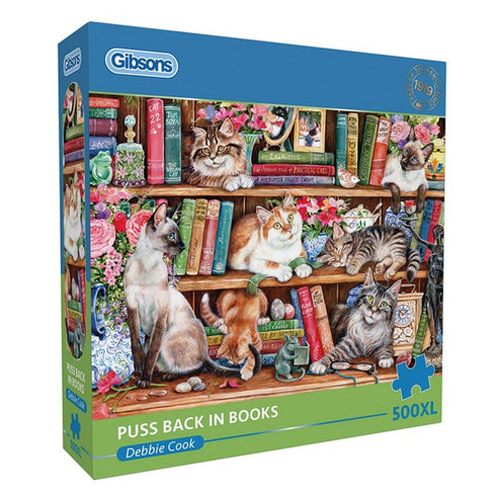 

Пазлы Puss Back In Books (500Xl)