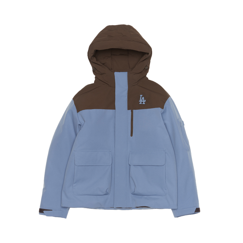 

MLB Пуховик унисекс из базовой коллекции Los Angeles Dodgers 25FW, Light Blue