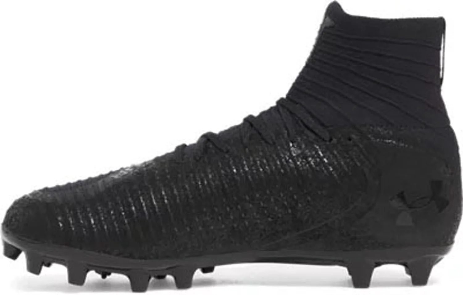 Футбольные бутсы Under Armour для мужчин Highlight 2 MC Knit - стелька с высокой отдачей SuperFoam, черный