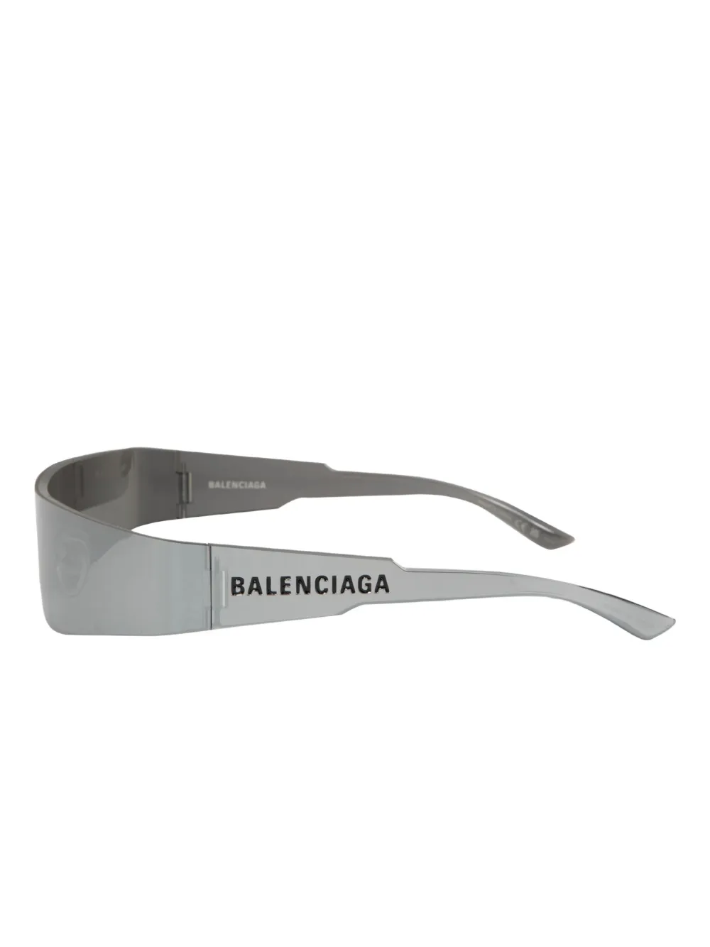 Солнцезащитные очки BB0041S Balenciaga, серый — фото 2