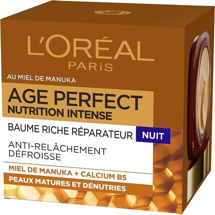 

Paris Age Perfect ночной бальзам для зрелой кожи, интенсивное питание, 50 мл, L'Oreal
