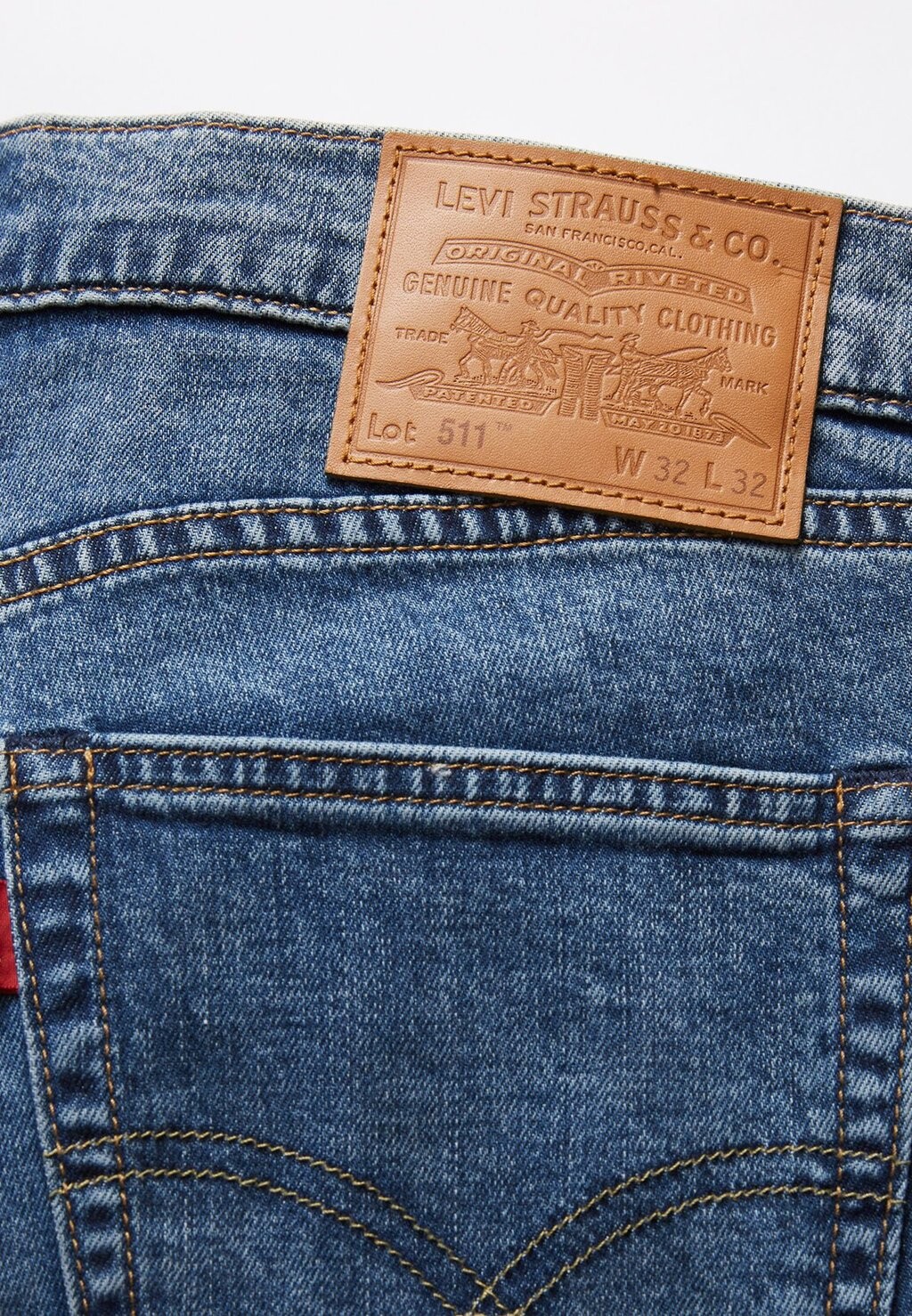 

Джинсы узкого кроя 511™ SLIM Levi's, синий деним