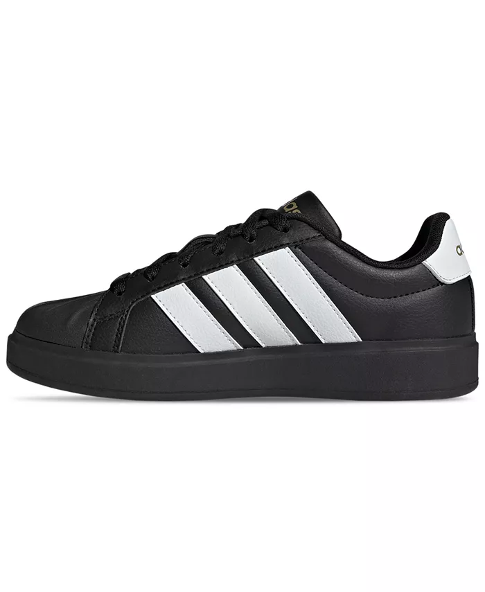 Детские повседневные кроссовки Streettalk Casual от Finish Line Adidas, черный — фото 3