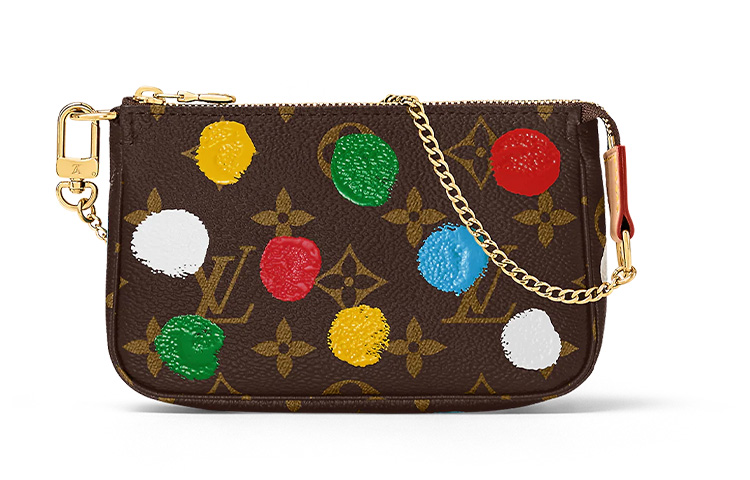 

LOUIS VUITTON Мини-кошелек Яёи Кусамы Монограмм Мультиколор