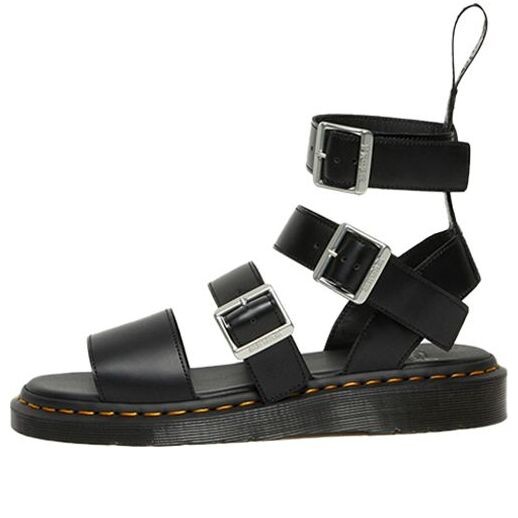 Сандалии rick owens x gryphon strap ro sandles Dr. Martens, черный