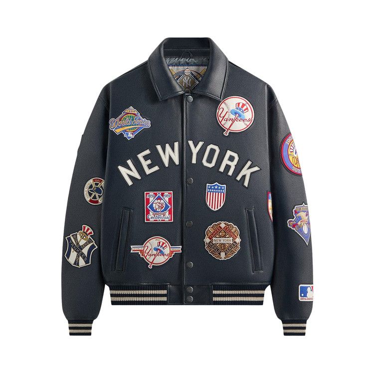 

Куртка Kith x Avirex For The New York Yankees Leather Jacket, Nocturnal