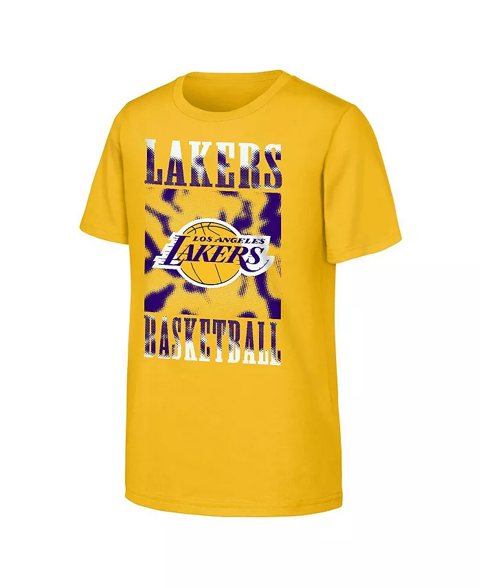 

Футболка "Garage Hero" Los Angeles Lakers золотая для подростков Outerstuff
