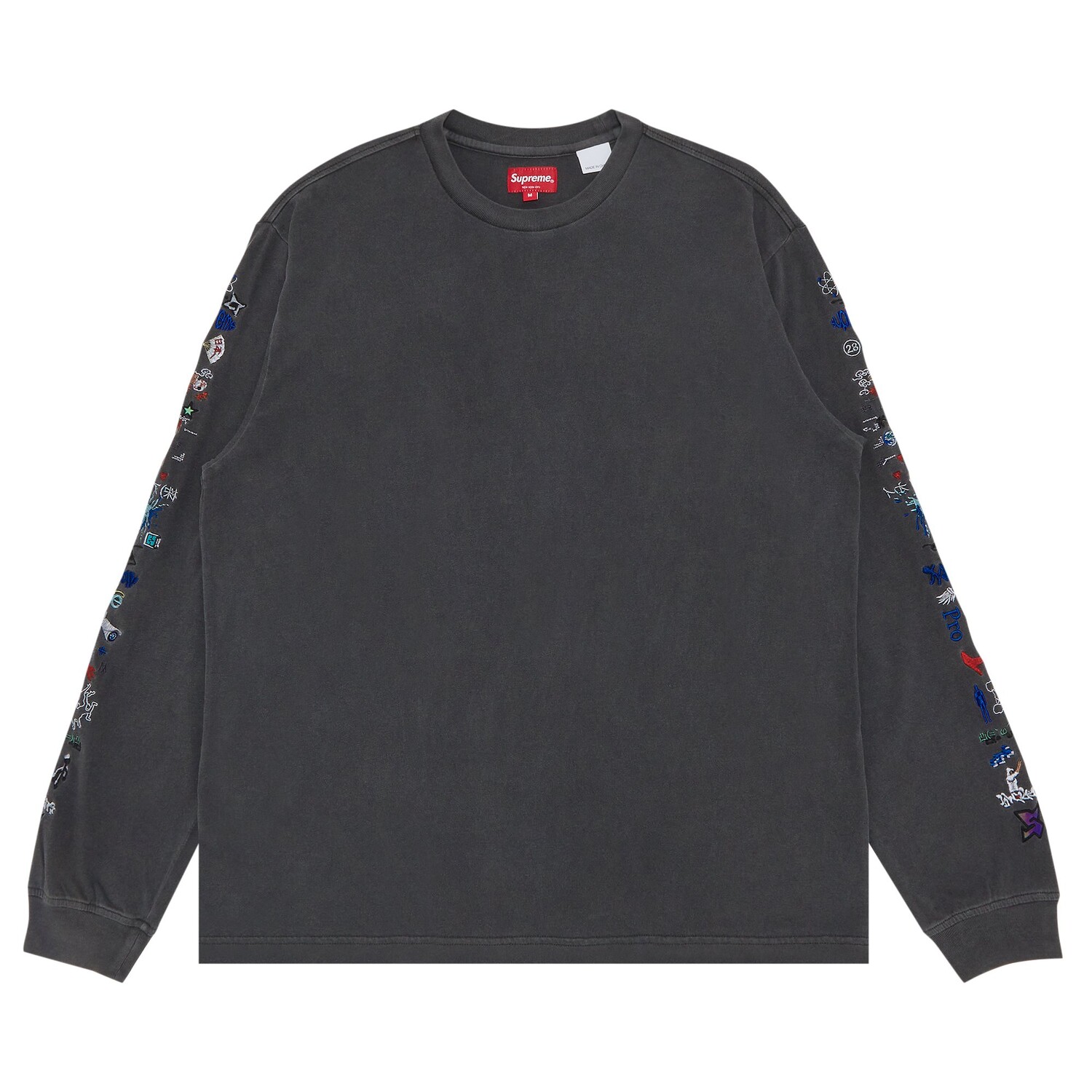 

Топ с длинными рукавами Supreme AOI Icons, черный