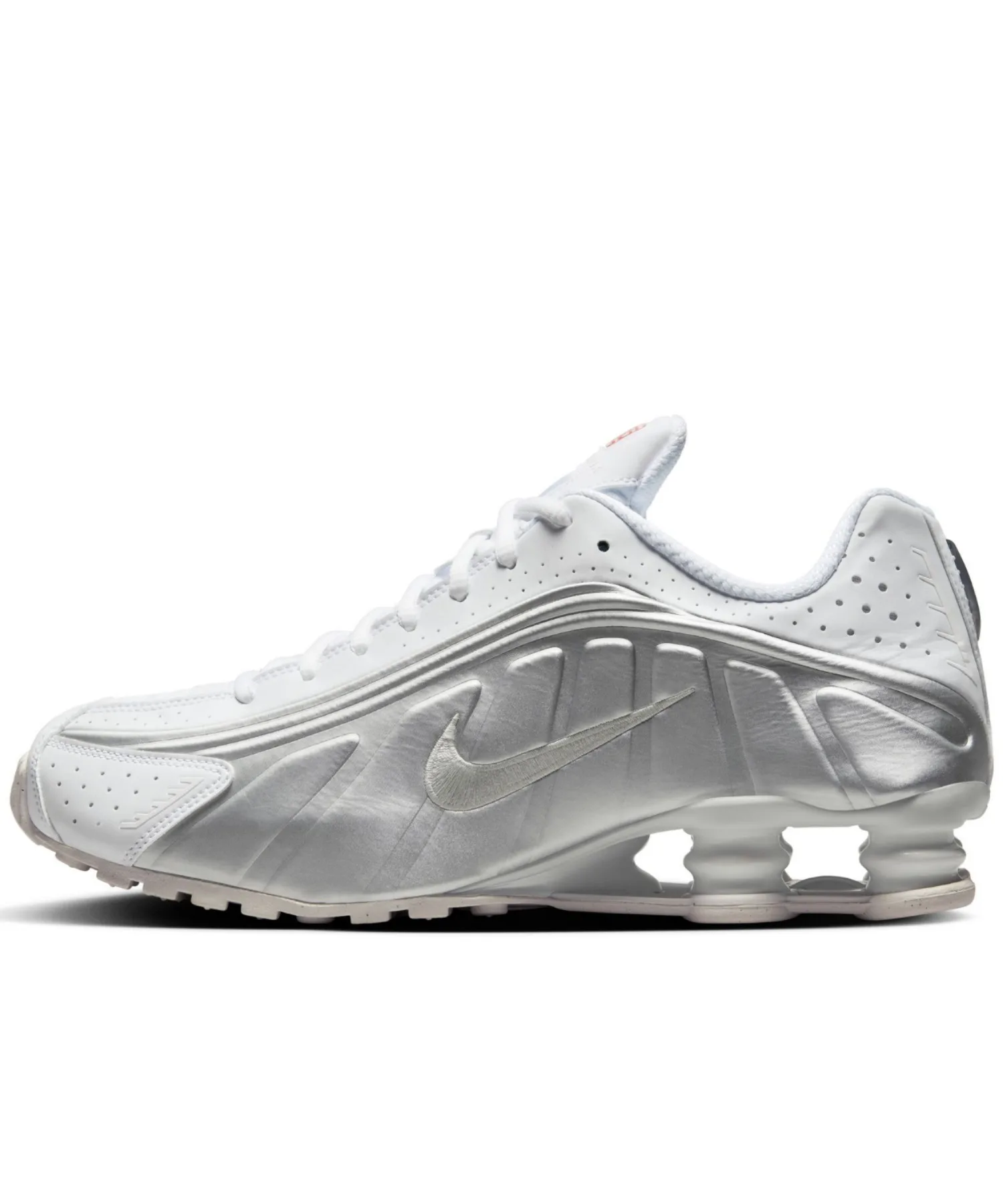 Мужские кроссовки с технологией Shox Nike Shox R4 HQ1988-101 белые — фото 2