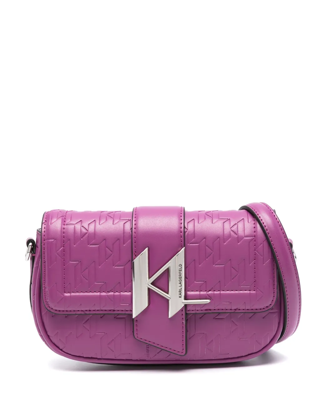 

Сумка через плечо K/Saddle KARL LAGERFELD, фиолетовый