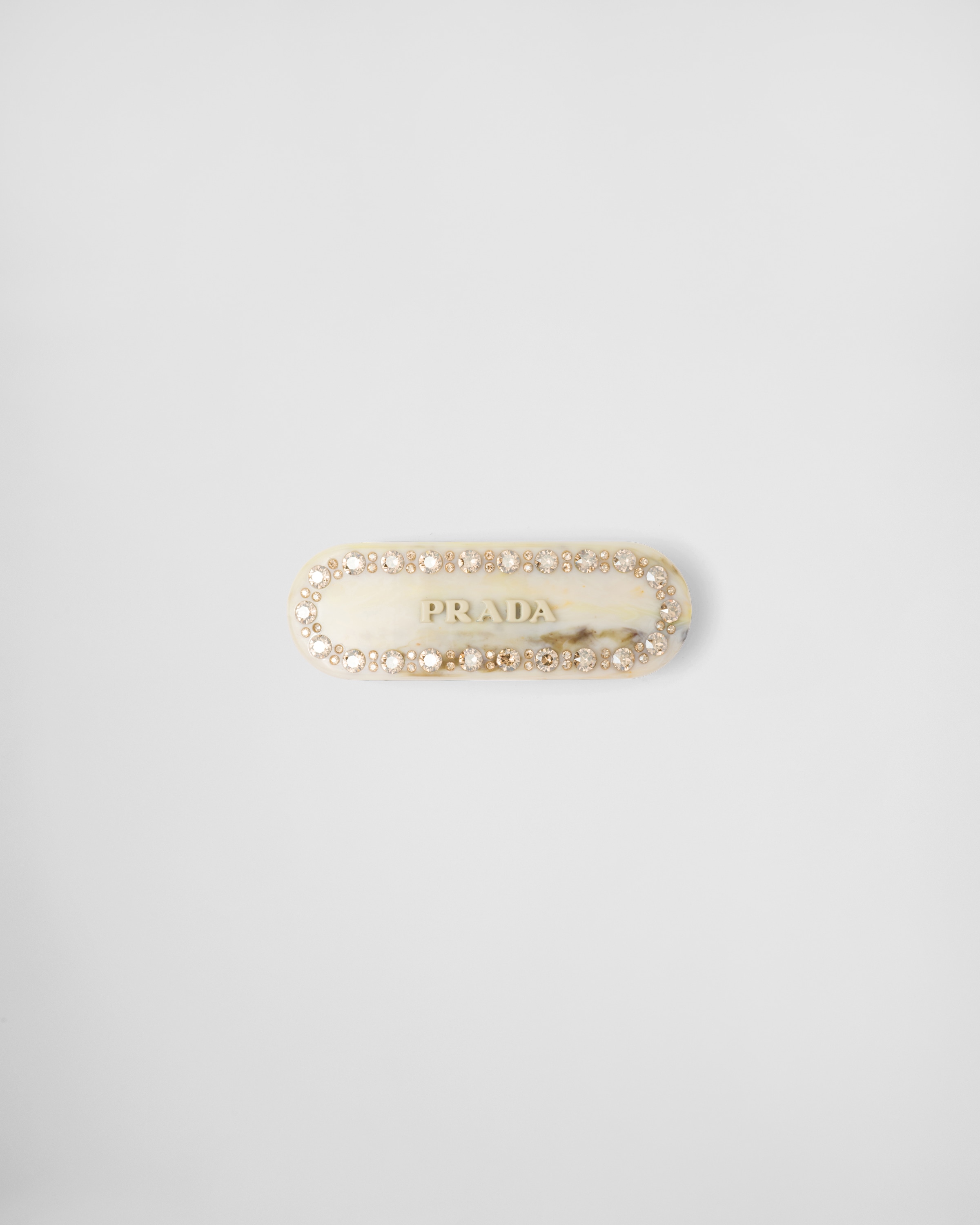 

Зажим для волос Plex Prada, белый