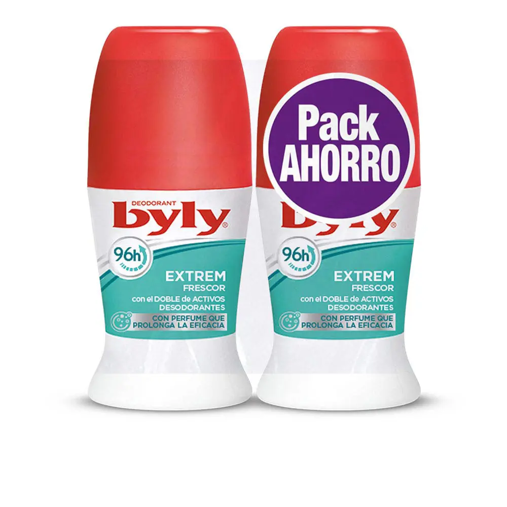 

Дезодорант Extrem frescor 96h deo roll-on lote Byly, 2 x 50 мл.