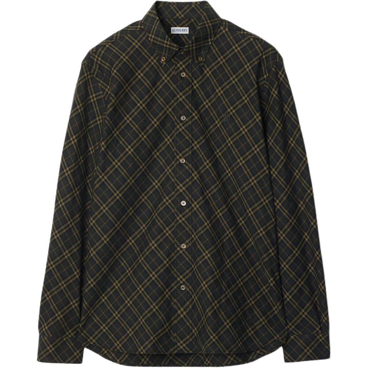 

Клетчатая рубашка Burberry, Dark Shadow