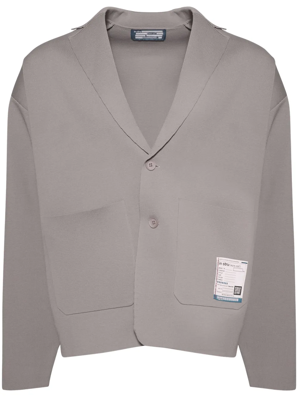 

Жакет Milan Maison Mihara Yasuhiro, серый