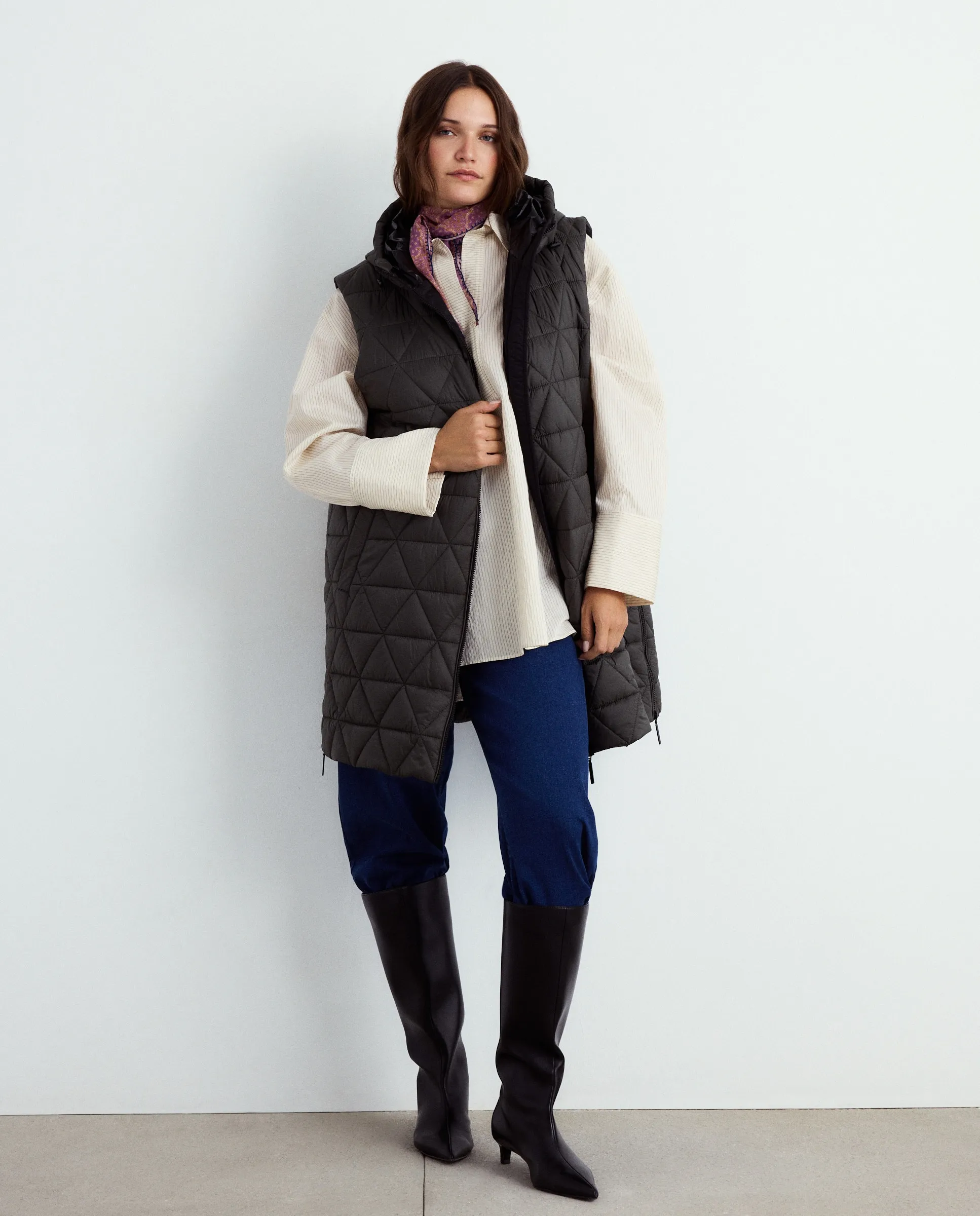 

Женский жилет Couchel, темно-зеленый