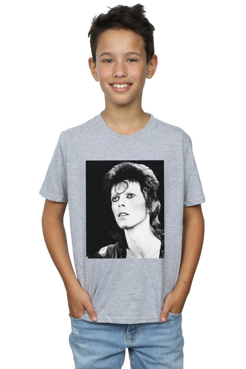 

Футболка с изображением Зигги David Bowie, серый