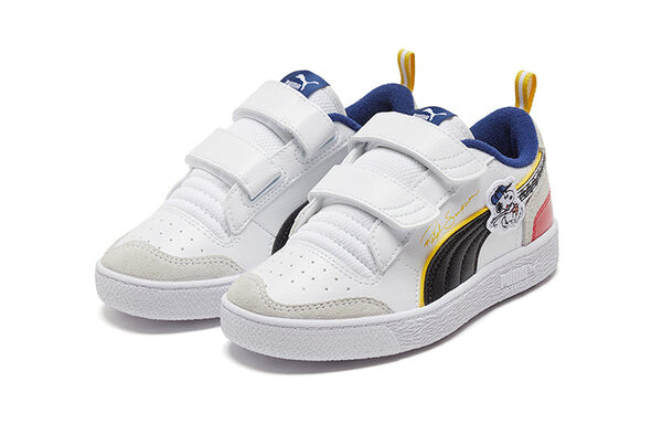 Кроссовки ralph sampson v x peanuts 'white blue yellow' Puma, белый — фото 3