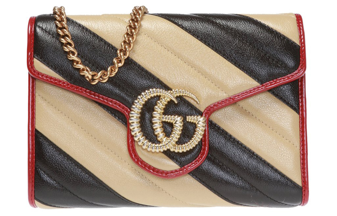 

Кошелёк из стёганой кожи Marmont, Сумка через плечо, Сумка кроссбоди женская GUCCI