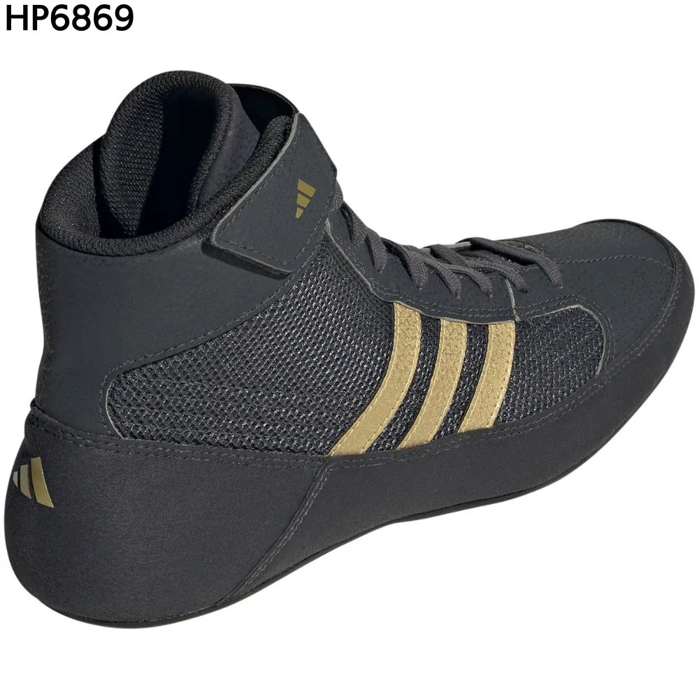 Борцовки «HVC» от adidas, Aq3325 (Core Black/F White) — фото 4