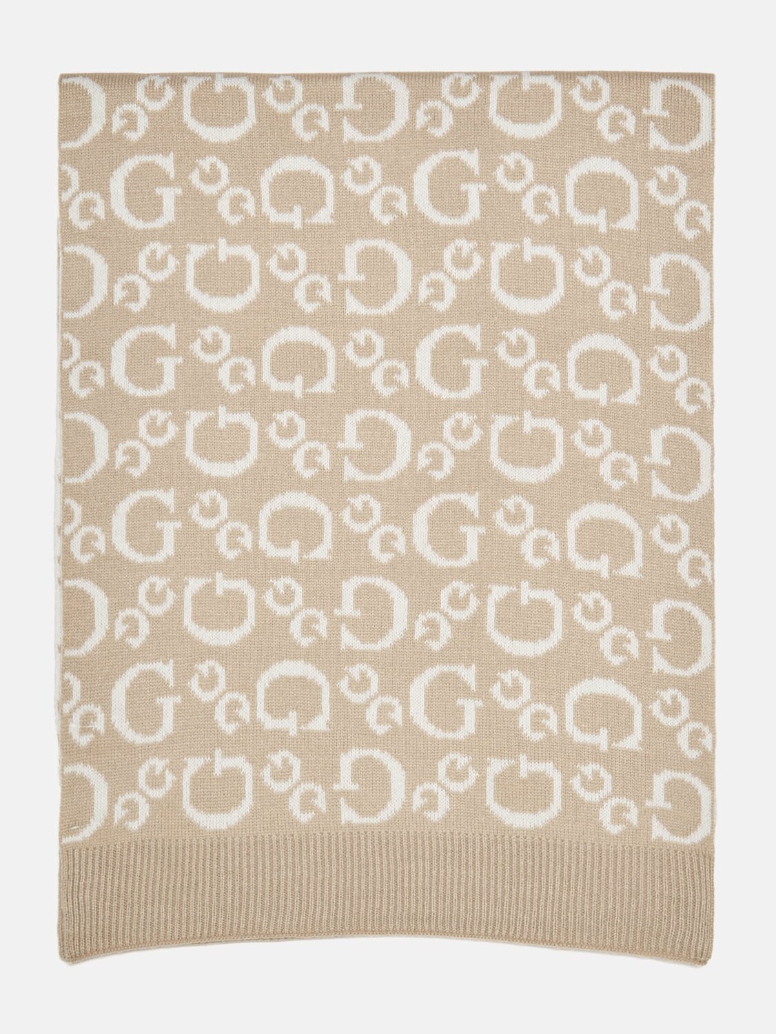 

Шарф с увеличенным логотипом Guess Factory, цвет Tan