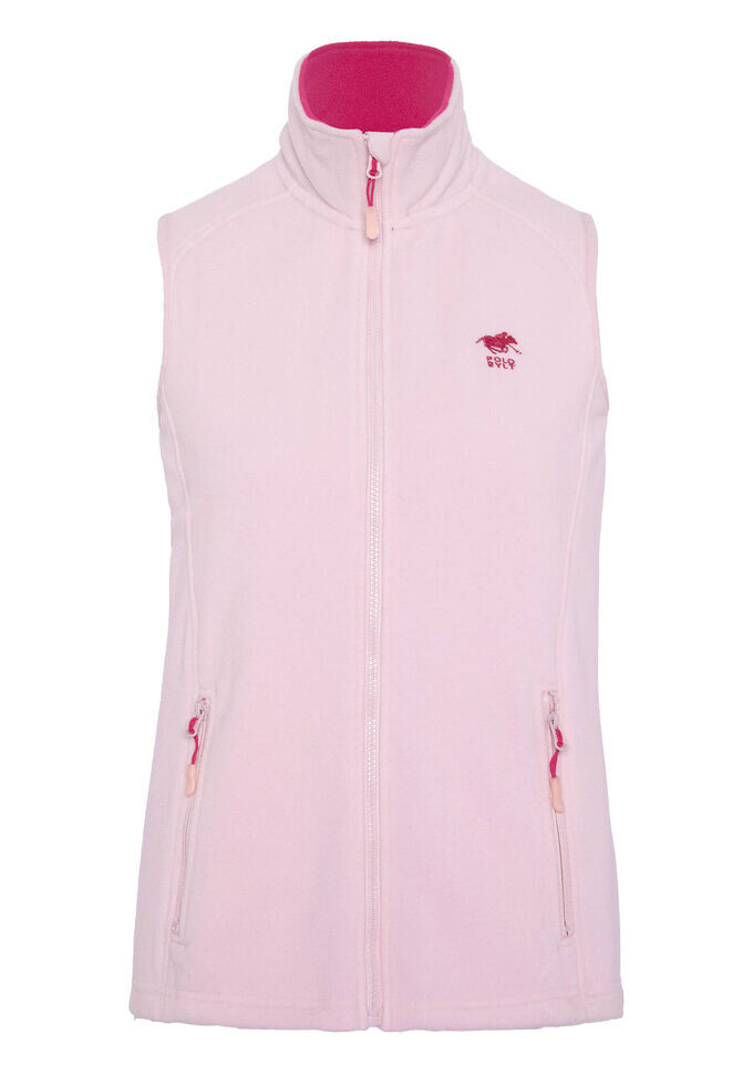 

Флисовый жилет Polo Sylt, розовый