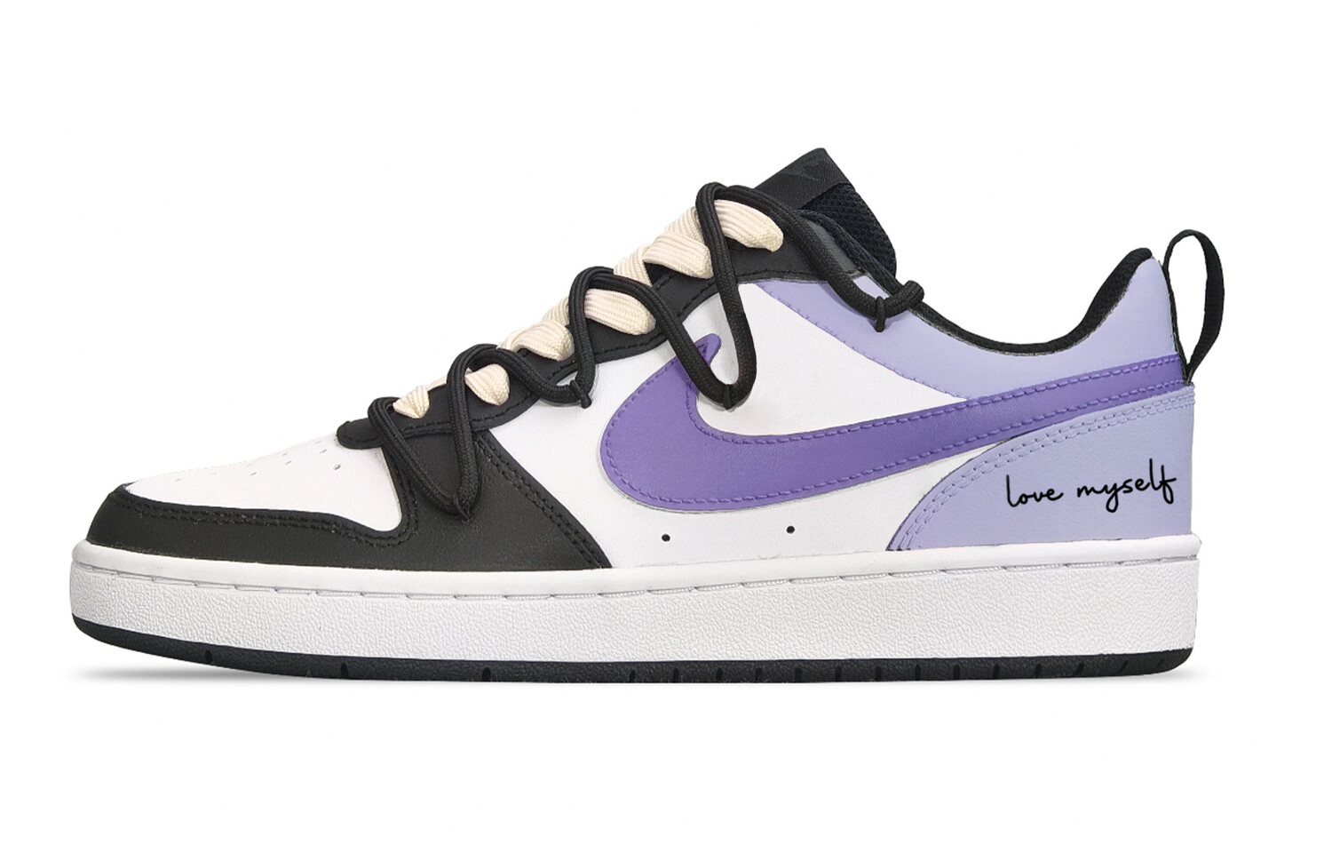 

Кроссовки Nike Court Borough Skateboard Shoes Women's Low-Top Black Purple, Фиолетовый, Кроссовки Nike Court Borough Skateboard Shoes Women's Low-Top Black Purple