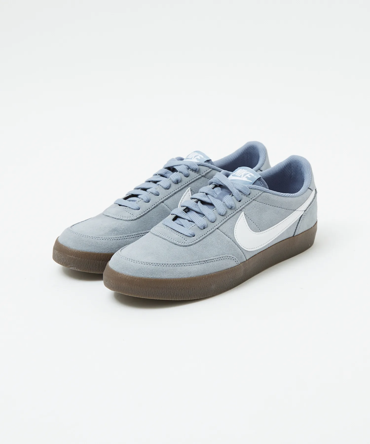 Унисекс кроссовки из замши и кожи Killshot 2 NIKE серые