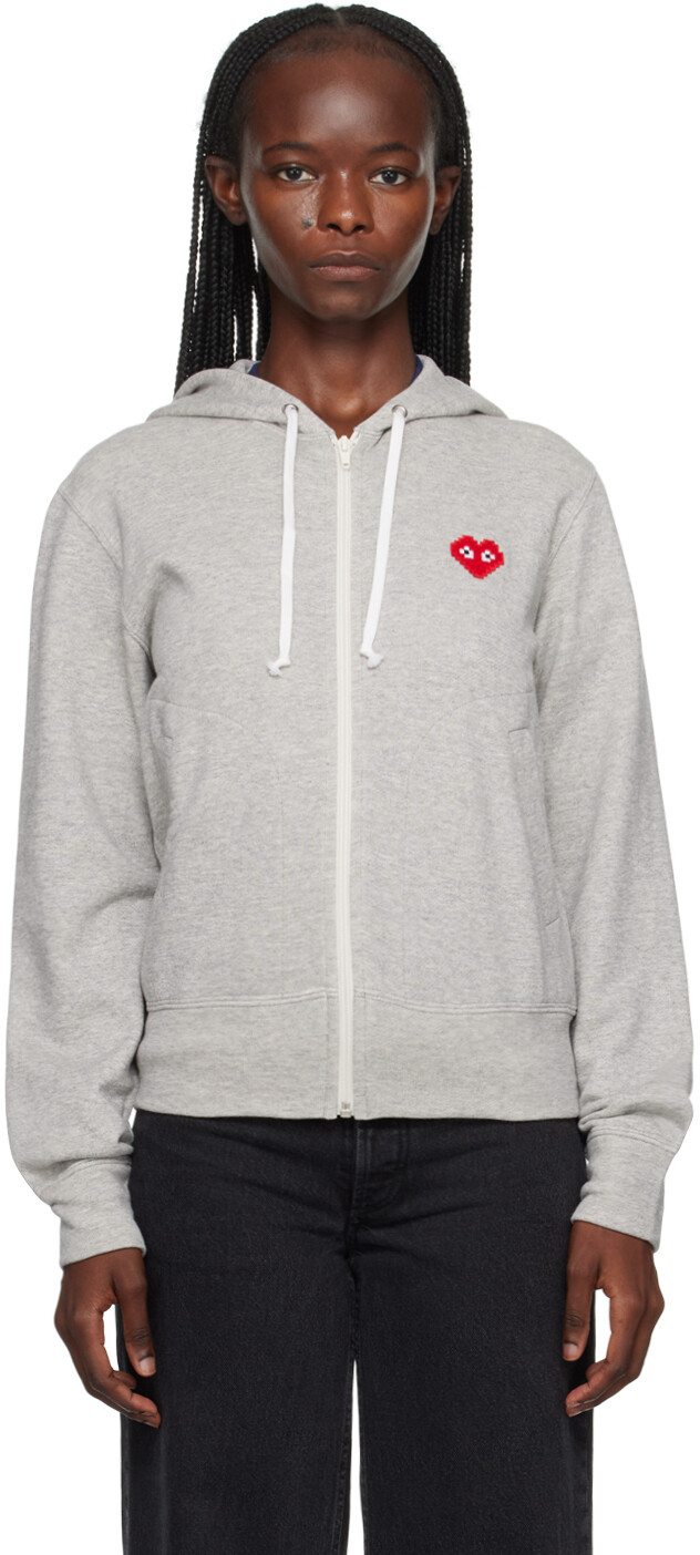 

Серая толстовка Invader Edition COMME des GARcONS PLAY