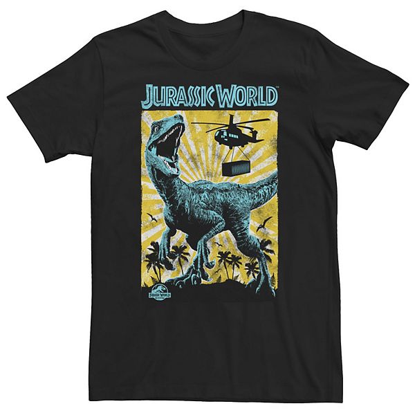 

Футболка Big & Tall Jurassic World T-Rex Color Pop Retro Licensed Character