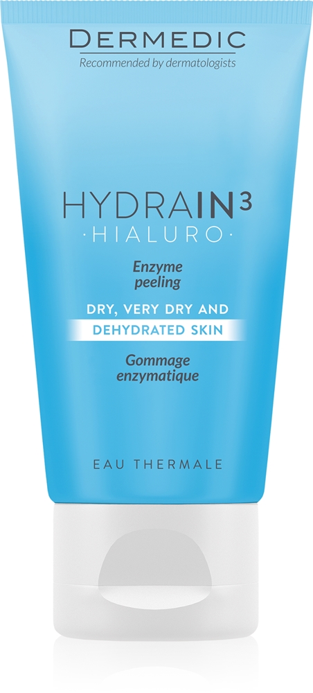 

Скраб с гиалуроновыми ферментами Hydrain3 для обезвоженной, сухой кожи Dermedic, 50 гр