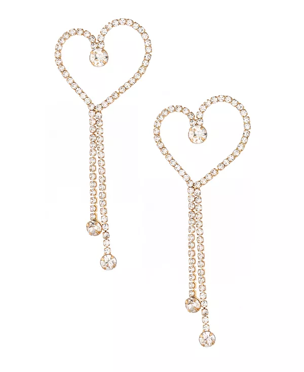 

Серьги-Сердечки с покрытием из 18-каратного золота Ettika, gold