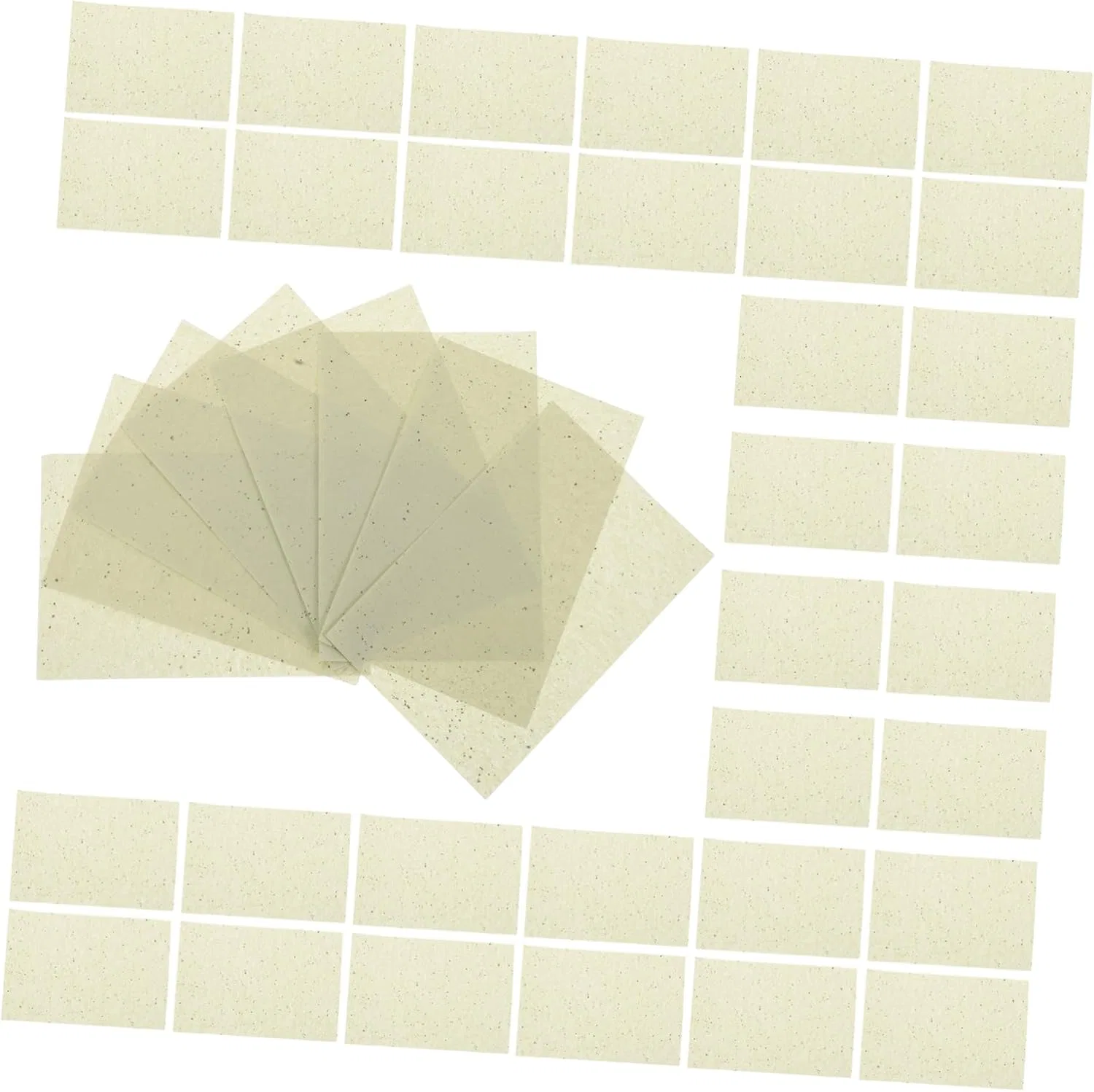 Матовые салфетки для лица Frcolor из льняного волокна 100 шт
