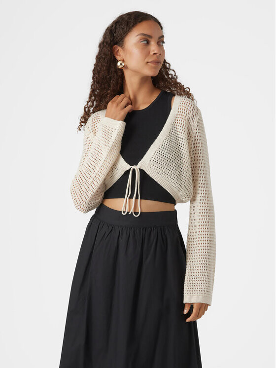 

Кардиган стандартного кроя Vero Moda, бежевый