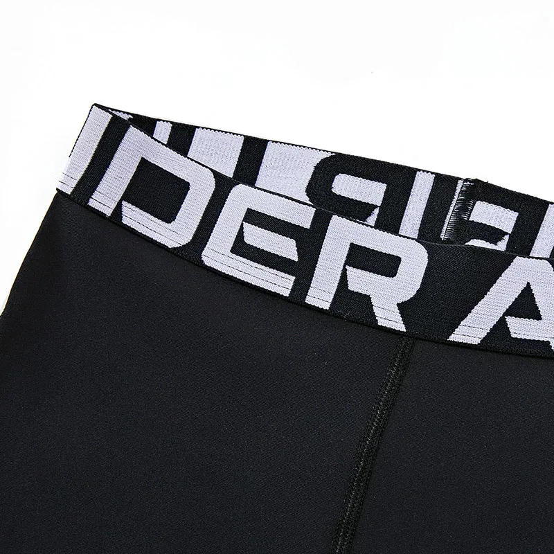Леггинсы HeatGear детские Under Armour Black/White — фото 4