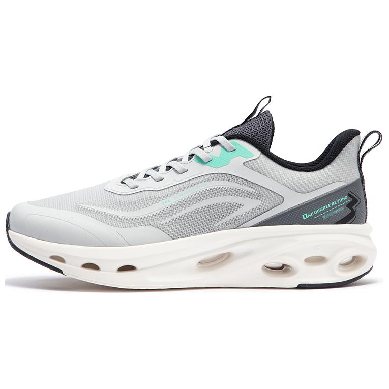 

Антискользящие износостойкие низкие кроссовки для бега мужские серые 361°, Photon Gray/Smoke Gray