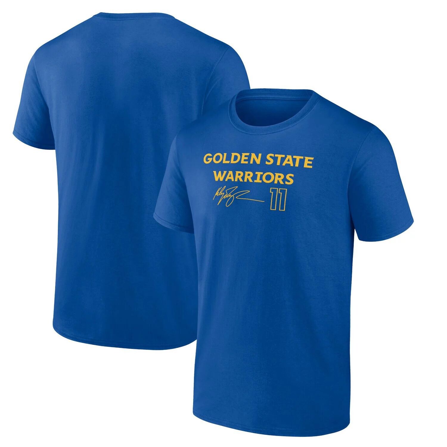 

Мужская футболка с именем и номером Klay Thompson Royal Golden State Warriors Fanatics