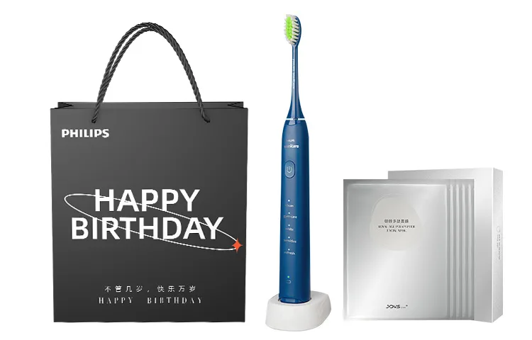 Электрическая зубная щетка PHILIPS, HX2471 Absolute Purple, Birthday Box Limited Edition — фото 2