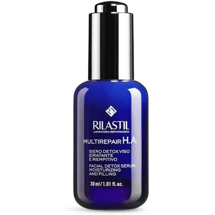 Сыворотка Rilastil — Rilasil Multirepair HA Detox увлажняющая и разглаживающая для лица, 30 мл — фото 2