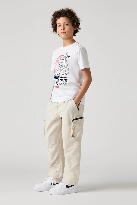 

Детские брюки PARACHUTE CARGO PANTS Levi'S, бежевый
