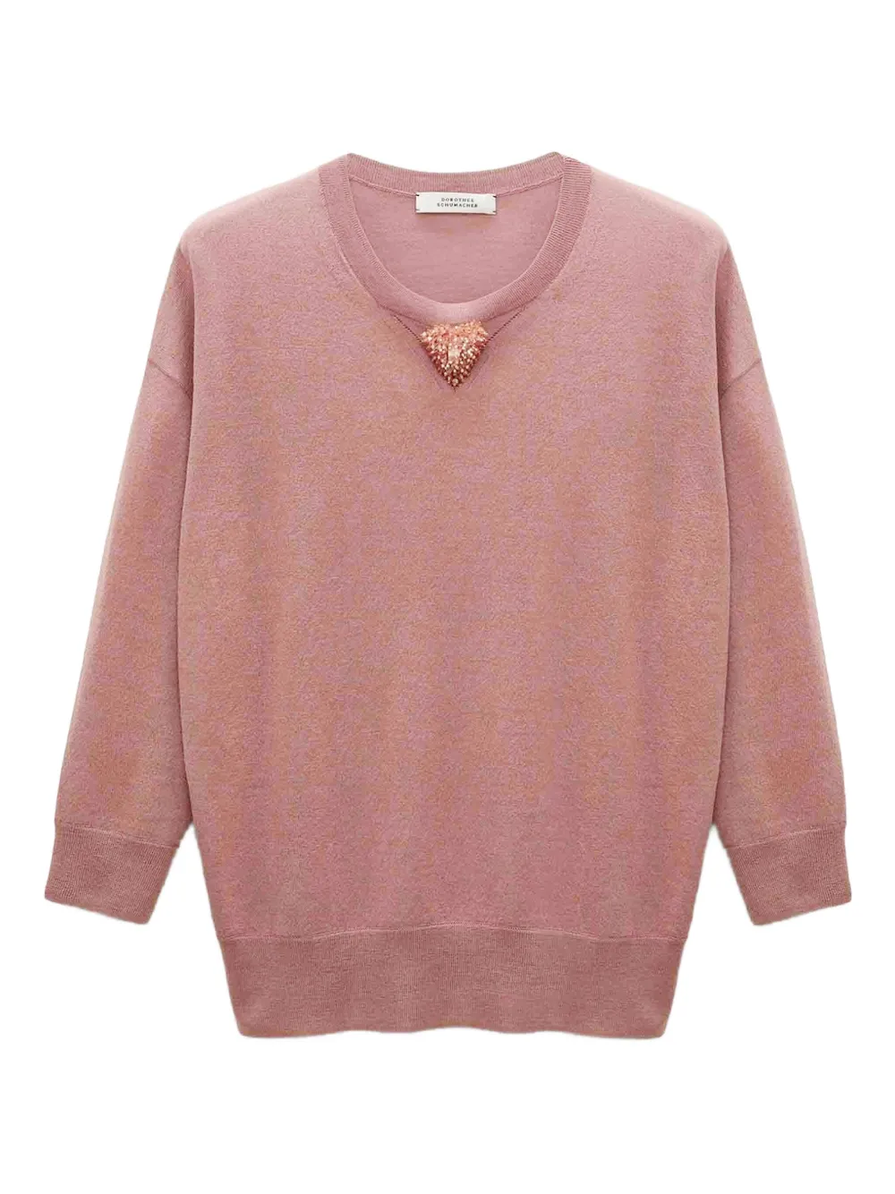 

Джемпер Refined Essentials Dorothee Schumacher, розовый