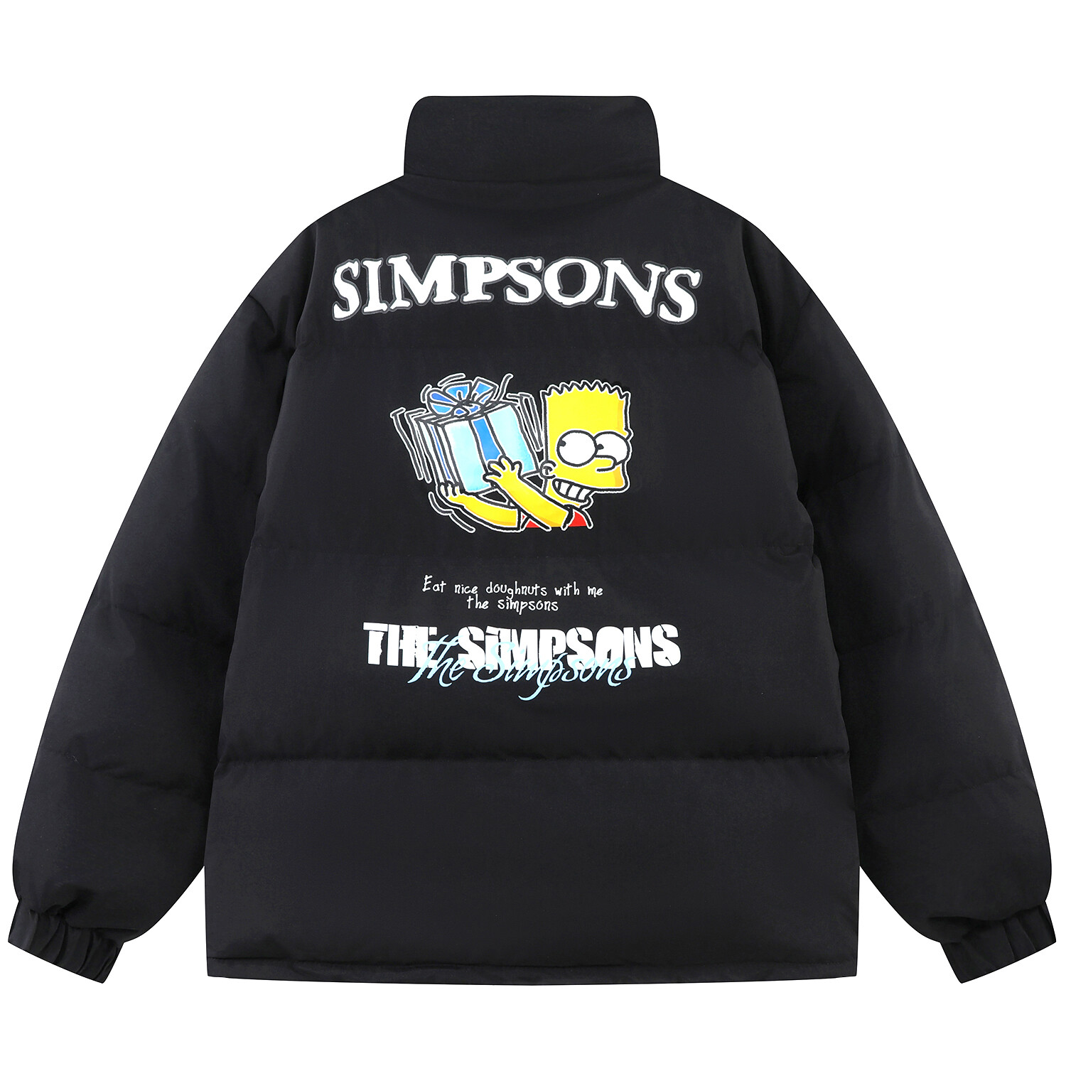 

Стеганая куртка унисекс The Simpsons, Темно-серый