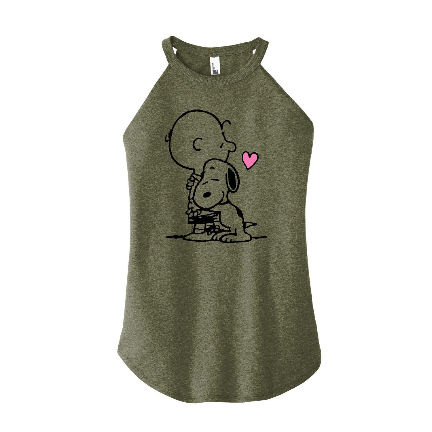 

Майка Juniors' Peanuts Snoopy Charlie с высоким воротником Licensed Character