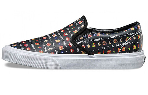 Кроссовки Vans Slip-On Nintendo X Classic 'Zelda'