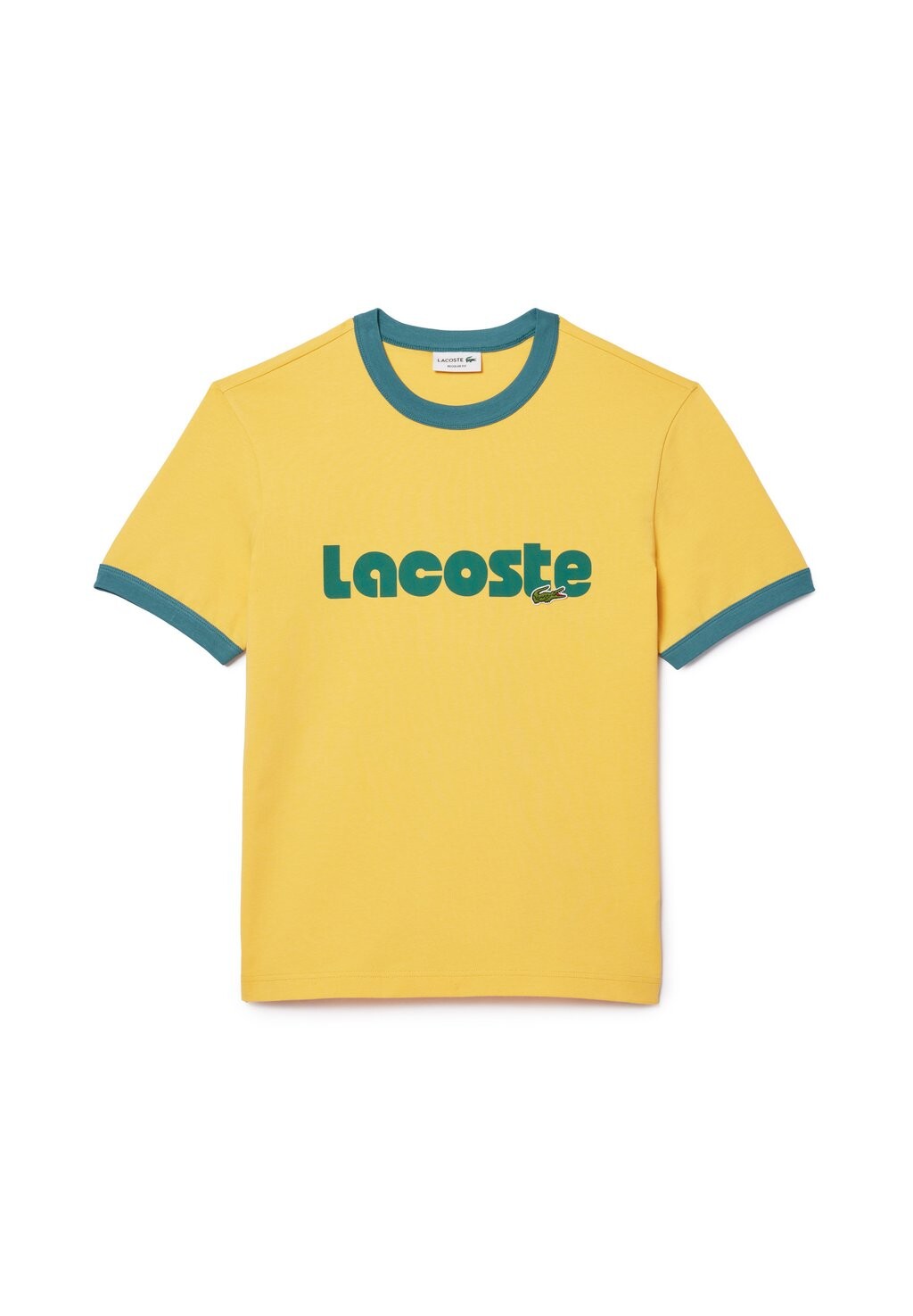 

Футболка с принтом Lacoste, желтый