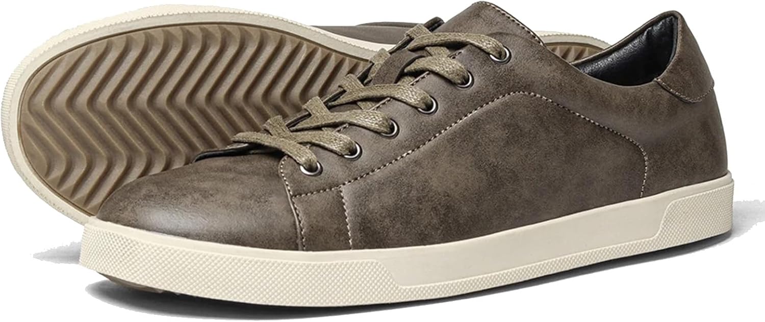 

Мужские повседневные скейтбордические кроссовки, спортивные сникерсы на платформе, удобные кроссовки на шнуровке для мужчин Generic, серый