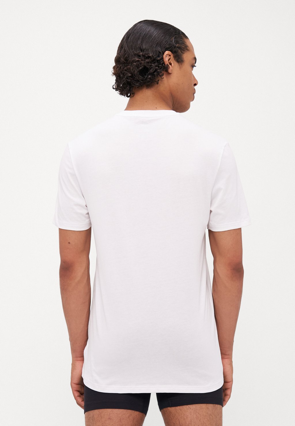 Нижняя футболка V NECK 3 PACK Adidas Sportswear, черный — фото 2