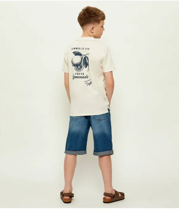 Полюс regular fit Guess, бежевый — фото 2