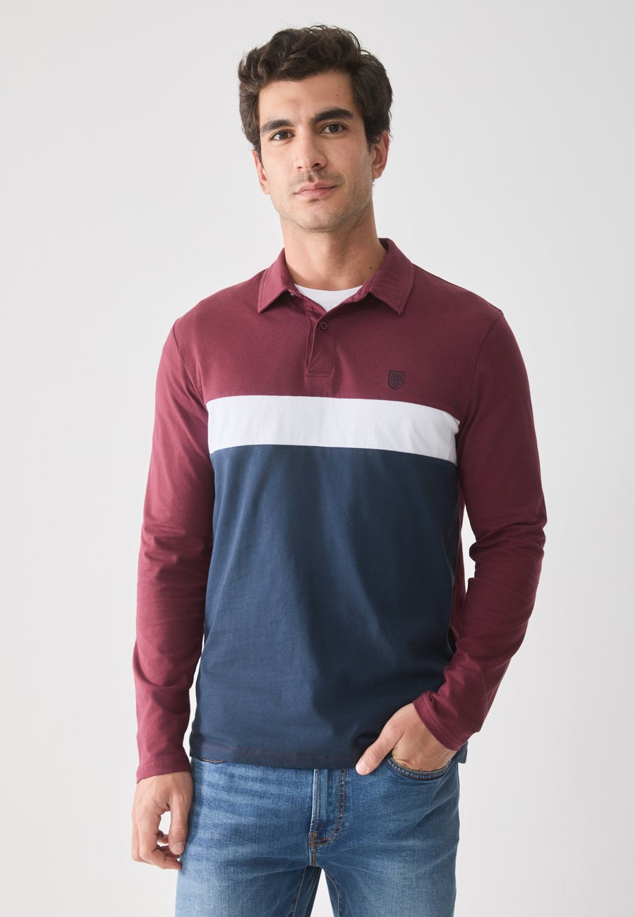 

Поло Pier One Polo shirt, Bordeaux/Dark Blue/White/Bordeaux, Белый, Поло Pier One Polo shirt, Bordeaux/Dark Blue/White/Bordeaux